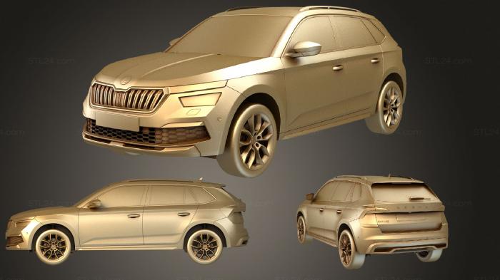 Vehicles (Skoda Kamiq 2020, CARS_3441) 3D models for cnc